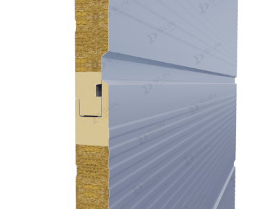 Panel Bông Khoáng - Sun Pluss Vách ngoài 1 sóng